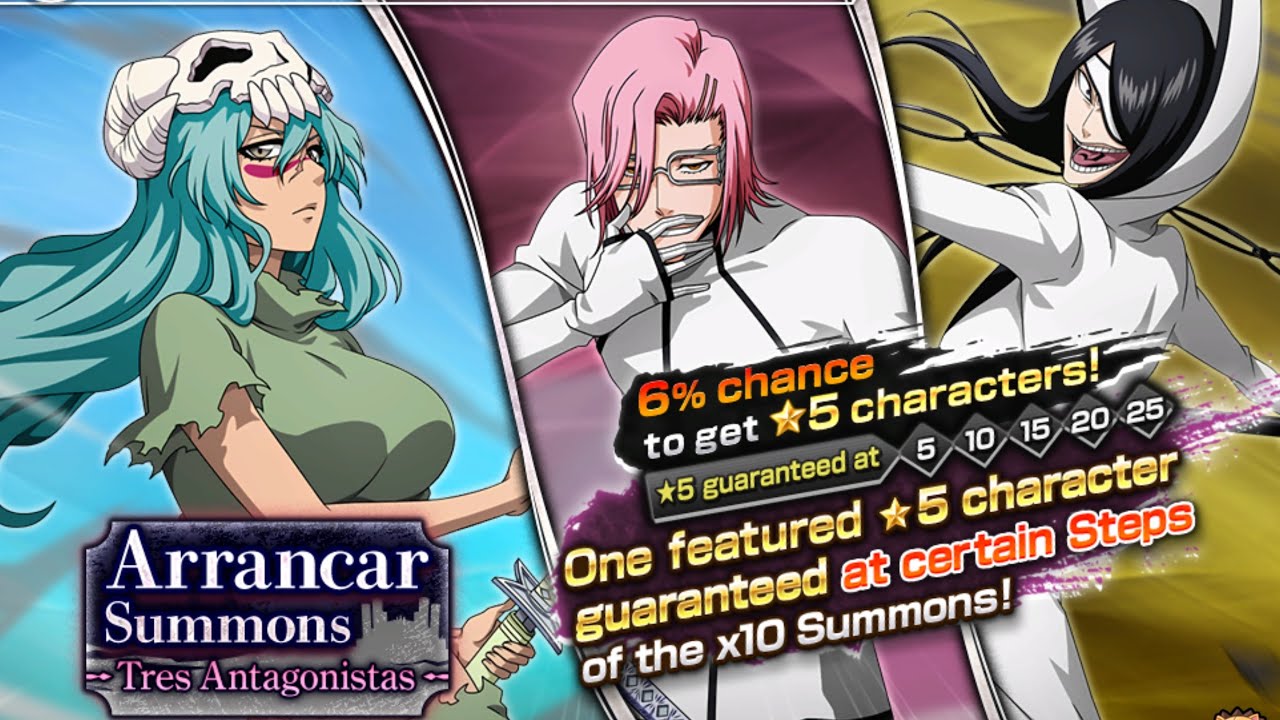 Arrancar Summons: Три Антагониста