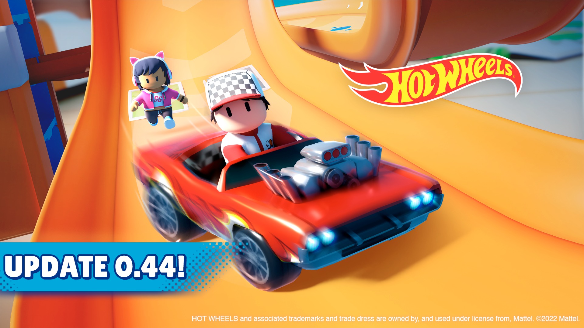Stumble Guys” players can now tear up the race track with new driving mode  powered by Mattel's Hot Wheels™