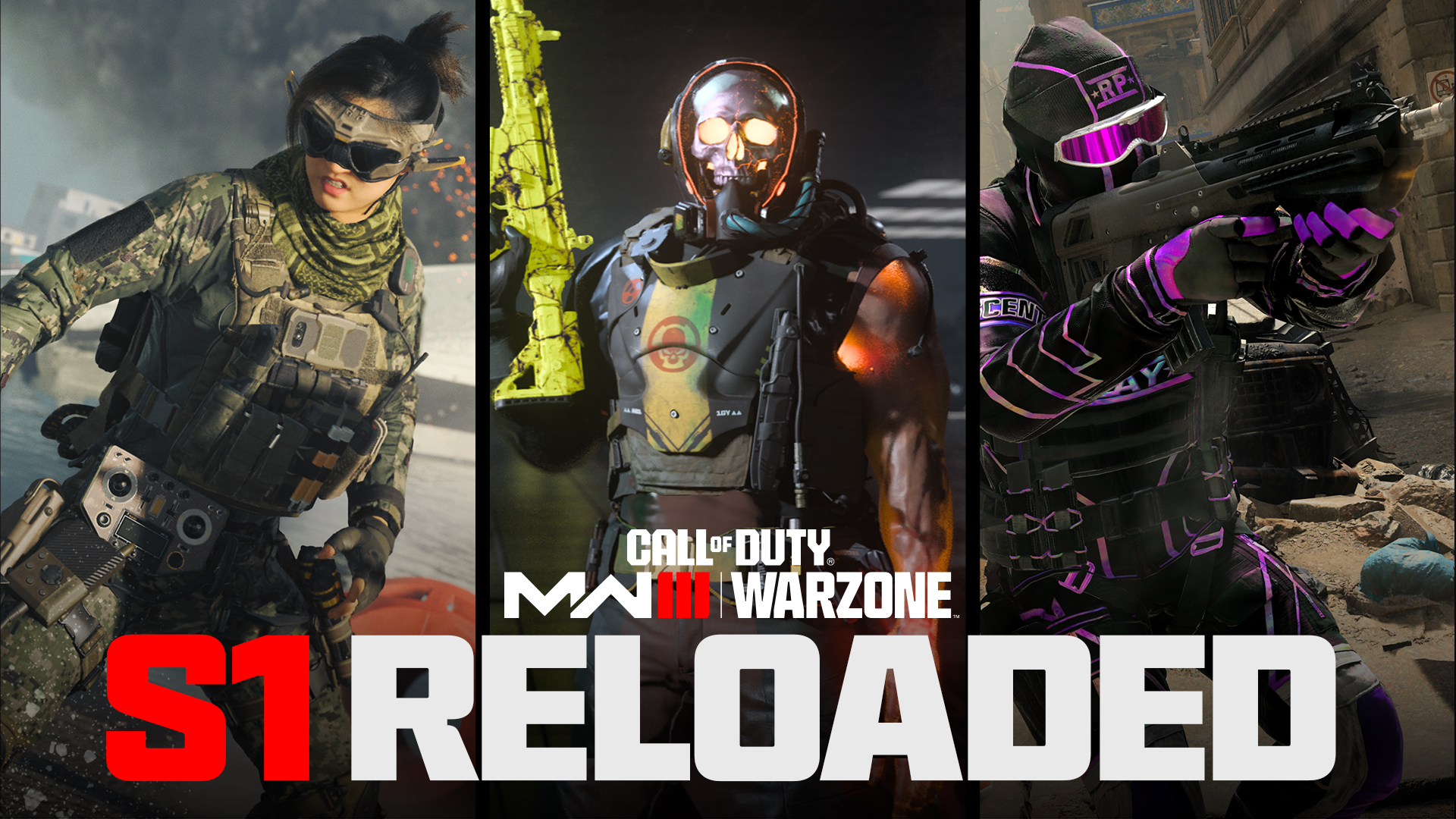 Season 1 Reloaded for Call of Duty: Modern Warfare III and Call of Duty:  Warzone is here!